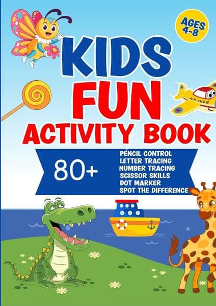 Kids Fun Activity Book