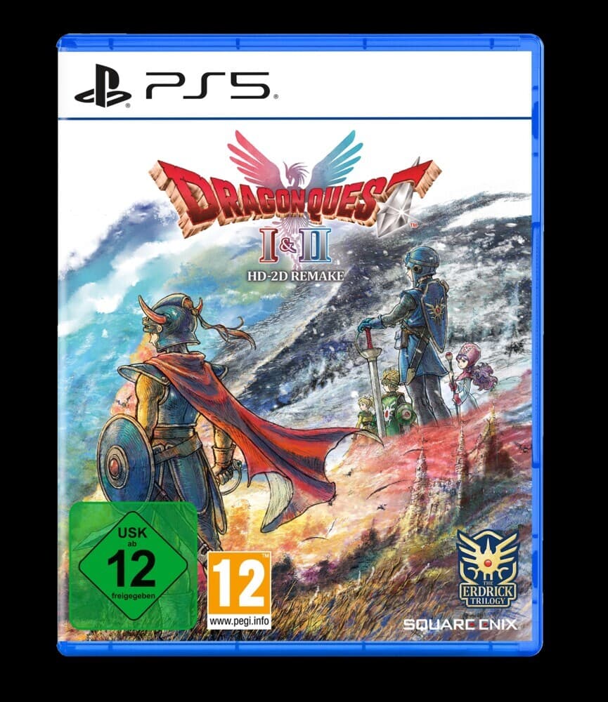 Dragon Quest I & II,1 PS5-Blu-Ray Disc (HD-2D Remake)