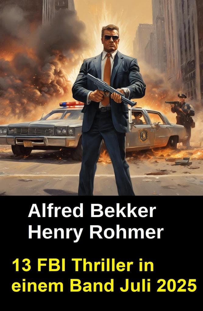 13 FBI Thriller in einem Band Juli 2025