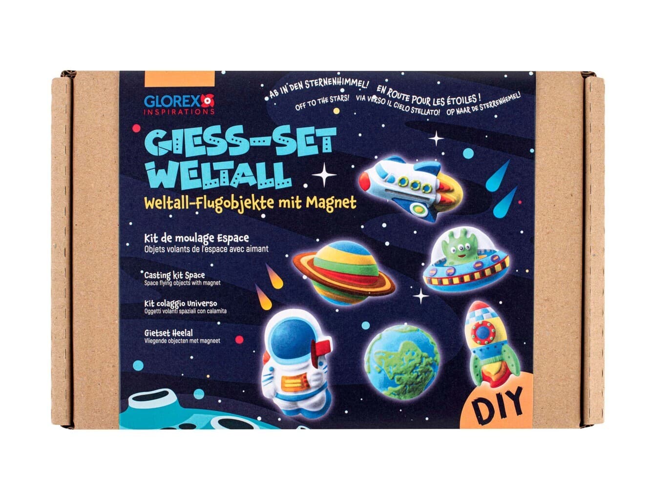 Giess-Set Weltall