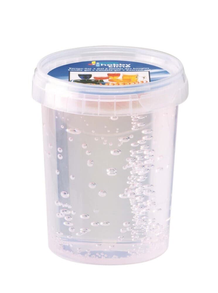 Kerzen-Gel mit Docht 400g transparent