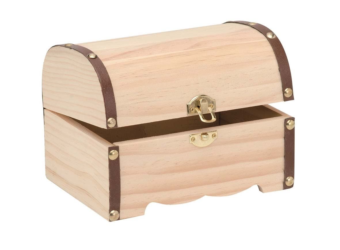 Schatztruhe 180x130x125mm Kiefer NZ