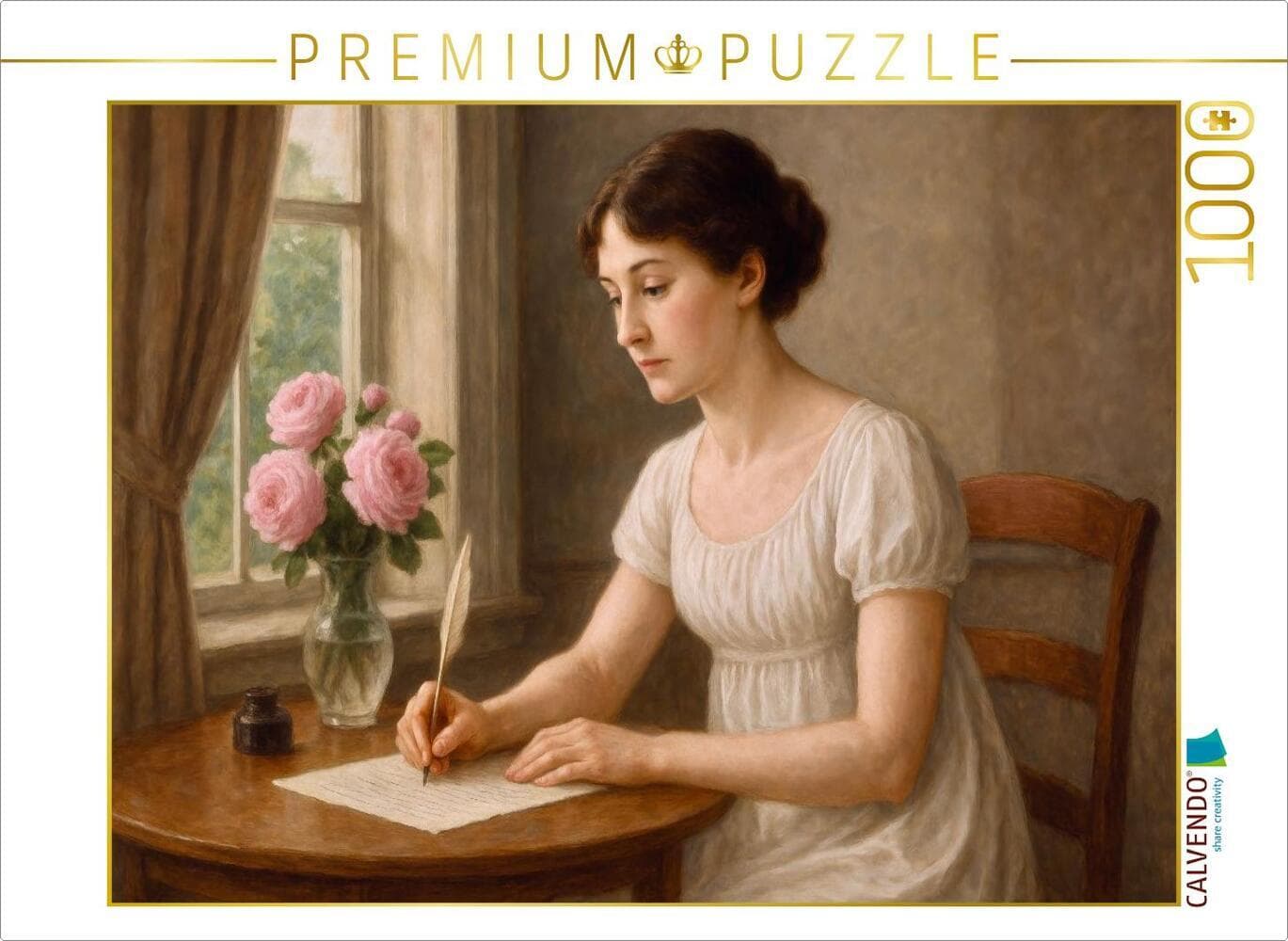 CALVENDO Puzzle Jane Austen | 1000 Teile Lege-Größe 64x48cm Foto-Puzzle für glückliche Stunden