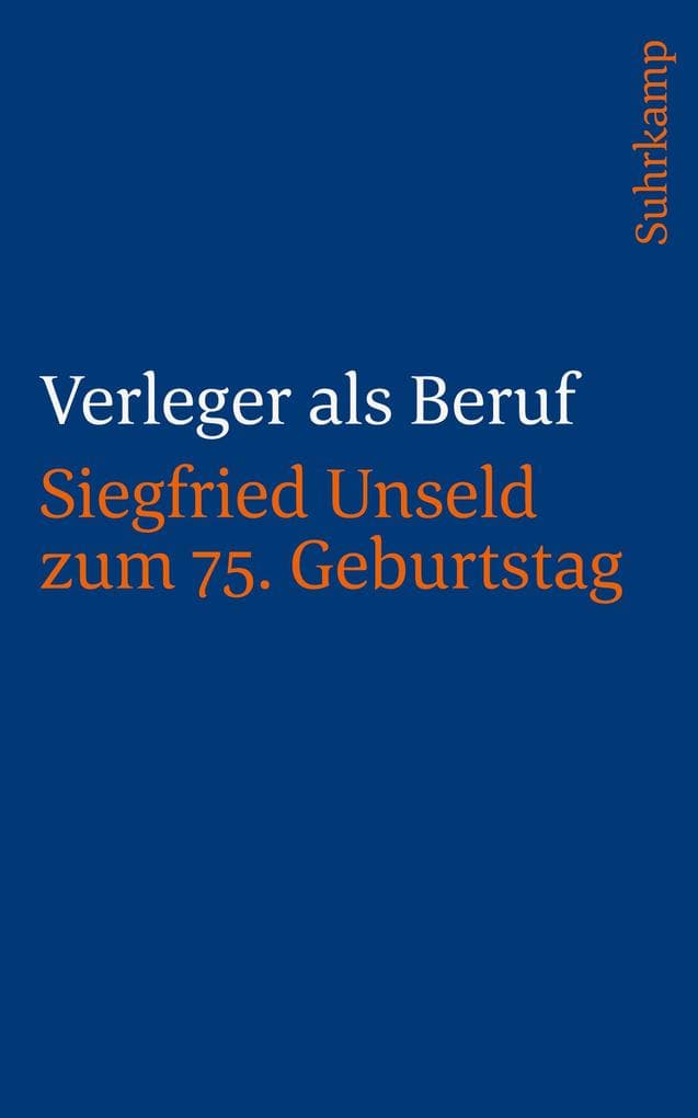 Verleger als Beruf