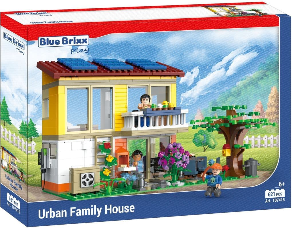 BlueBrixx - Vorstadt-Einfamilienhaus