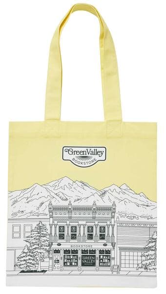 Main Street Tote Bag 'Green Valley Bookstore'