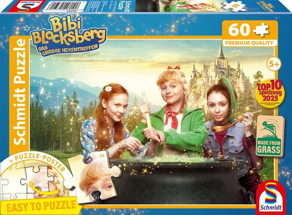 Das große Hexentreffen, Junghexen am Kessel, 60 Teile