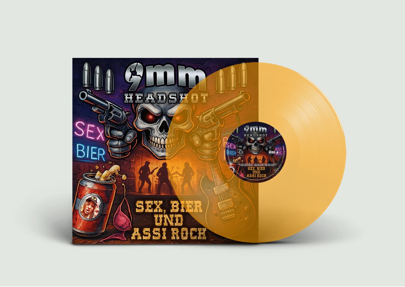 Sex,Bier Und Assi Rock (Ltd Transparent Orange LP