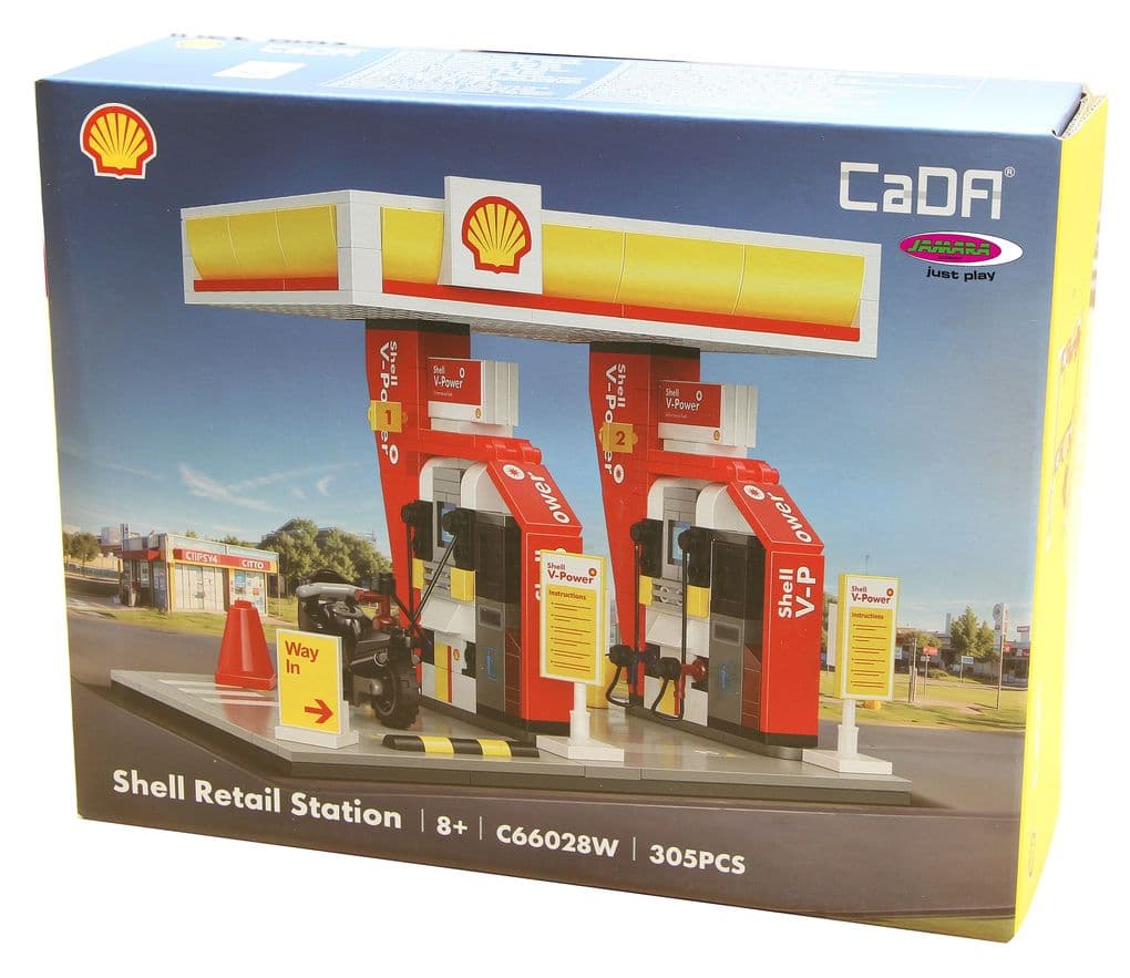 CaDA Shell Tankstelle Bricks