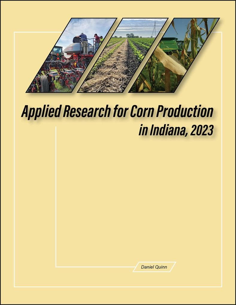 Applied Research for Corn Production in Indiana, 2023