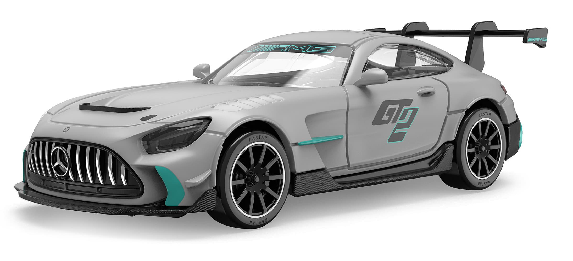 Mercedes-AMG GT2 Diecast 1:43 silber