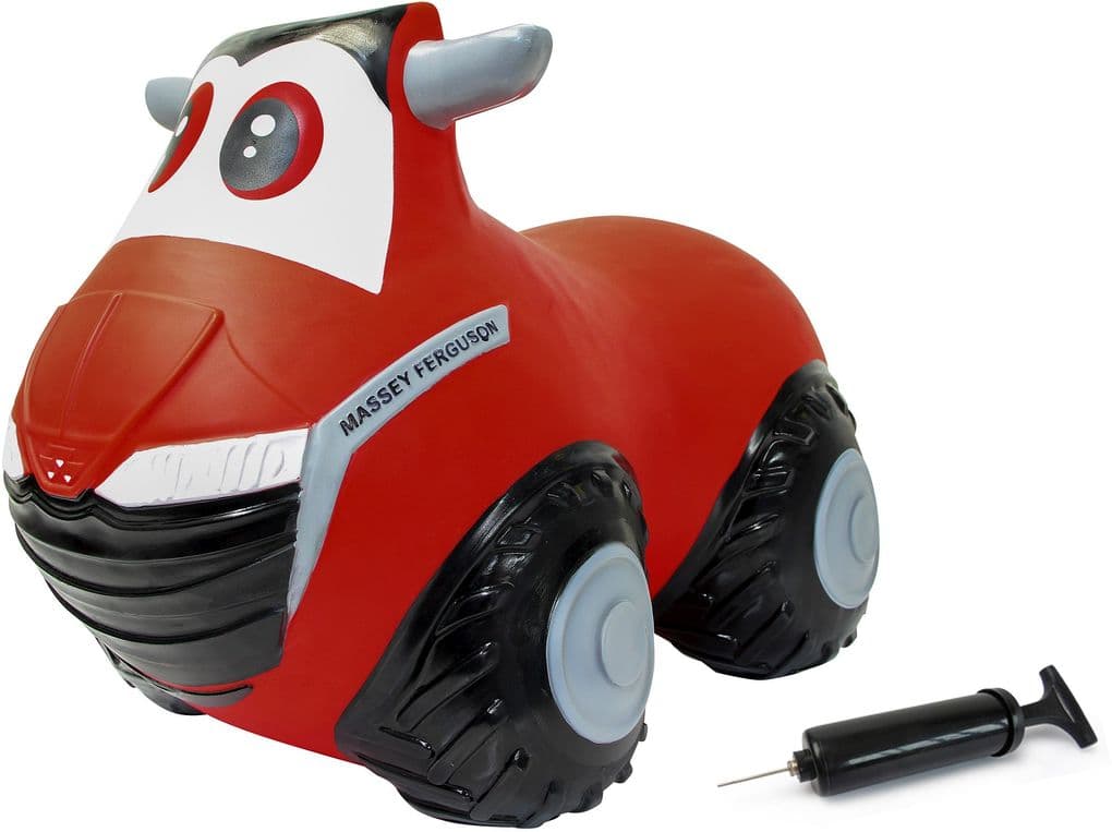 Jamara - Massey Ferguson Hüpftraktor mit Pumpe