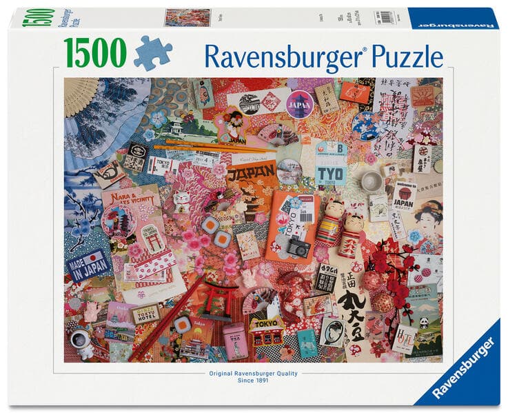 Erwachsenenpuzzle 1500 Teile - Reise nach Tokio