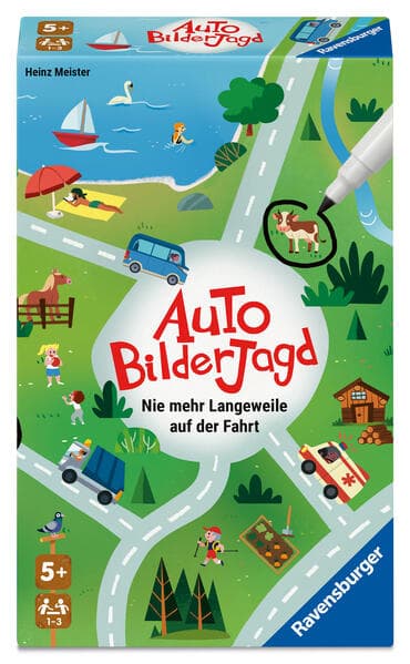 Auto-Bilderjagd - Kinderspiel ab 5 Jahre