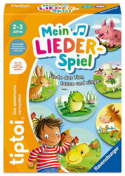tiptoi® Mein Lieder-Spiel - ab 2 Jahre
