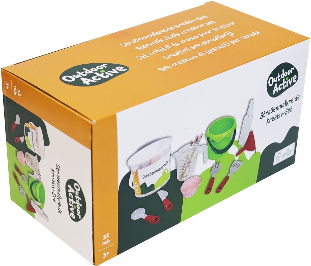 Outdoor active Straßenmalkreide Kreativ-Set