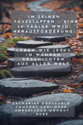 In seinen Fußstapfen - Eine 40-tägige WWJD-Herausforderung - Leben wie Jesus in wahren Geschichten aus aller Welt