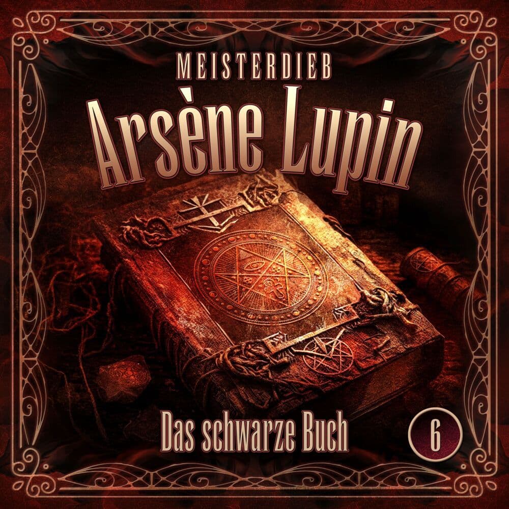 Meisterdieb Arsène Lupin - Das schwarze Buch,1 Audio-CD