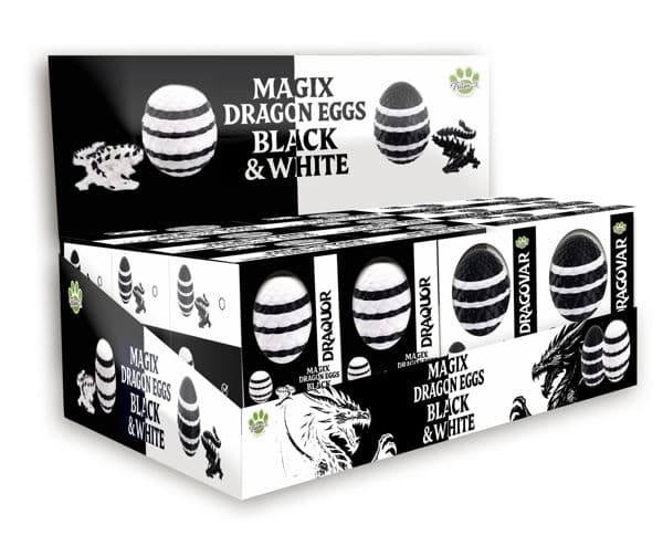 MagiX Dragon Eggs BLACK & WHITE