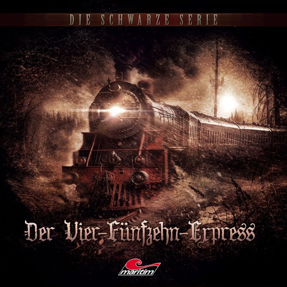 Die Schwarze Serie - Der Vier-Fünfzehn-Express,1 Audio-CD