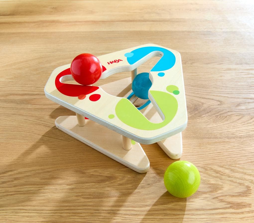 Stand-Kugelbahn - Farbrollerei