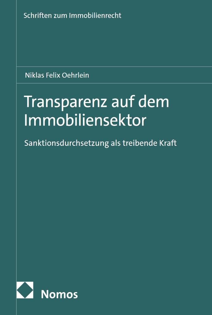 Transparenz auf dem Immobiliensektor