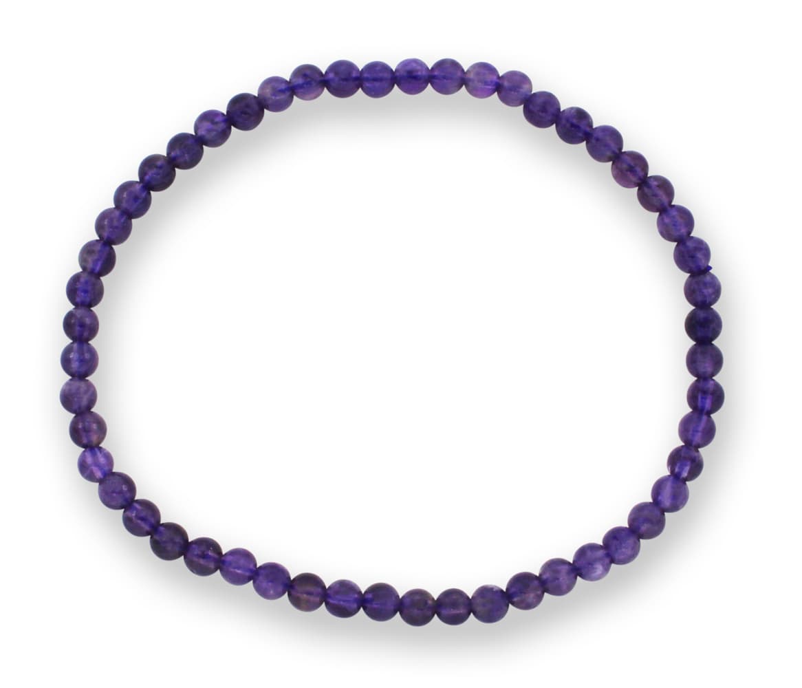 Amethyst Edelsteinarmband 3-4mm, J748-03