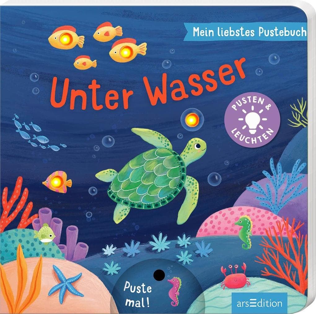 1. Maria Höck: Mein liebstes Pustebuch - Unter Wasser