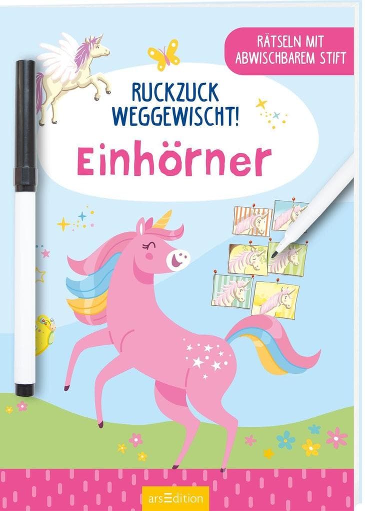 Ruckzuck weggewischt! Einhörner