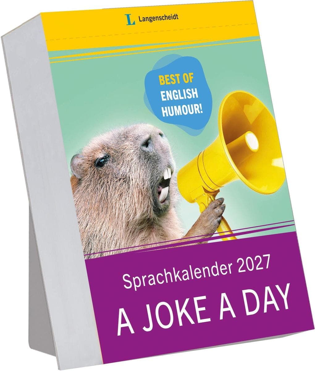 Langenscheidt Sprachkalender A Joke a Day 2027