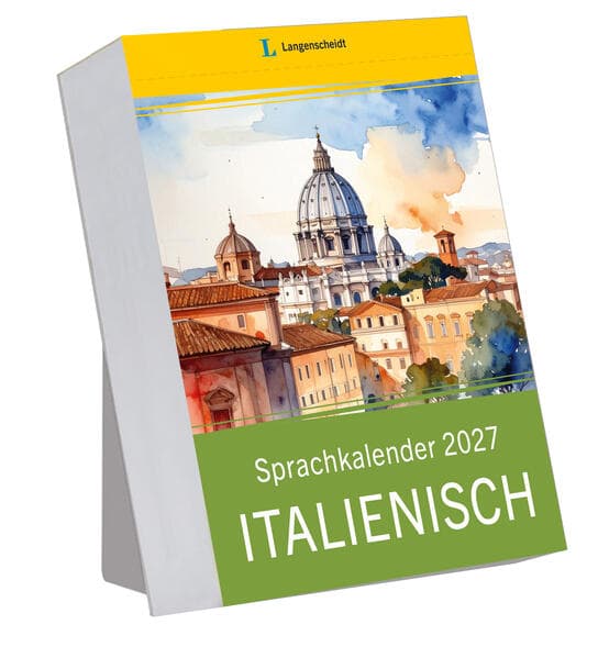 Langenscheidt Sprachkalender Italienisch 2027