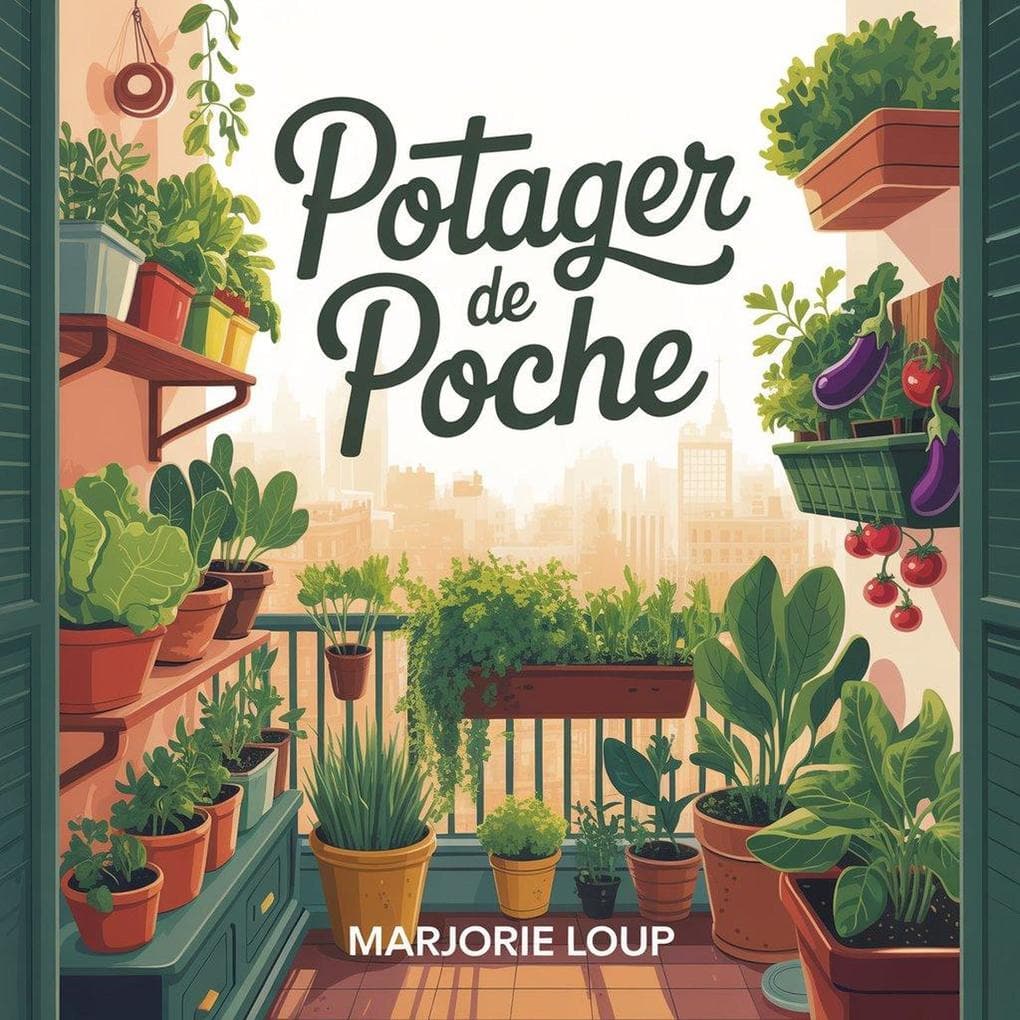 Potager de Poche - Faites Pousser Vos Légumes (Même Sans Jardin)