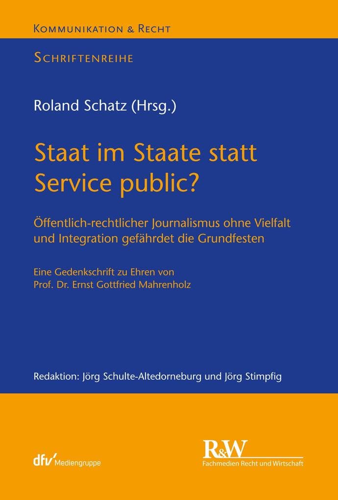 Staat im Staate statt Service public?