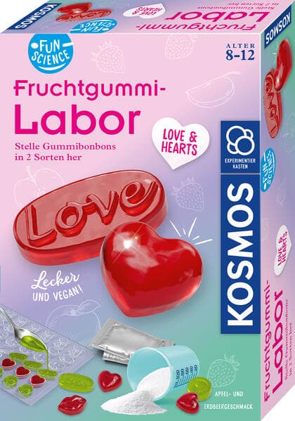 Fun Science Fruchtgummi-Labor Love & Hearts