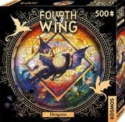 Fourth Wing Puzzle - Dragons