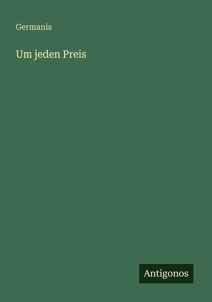 Um jeden Preis