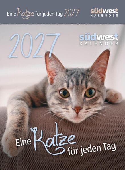 Eine Katze für jeden Tag 2027 - Tagesabreißkalender zum Aufstellen oder Aufhängen