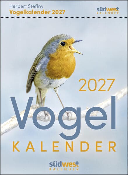 Vogelkalender 2027 - Tagesabreißkalender zum Aufstellen oder Aufhängen