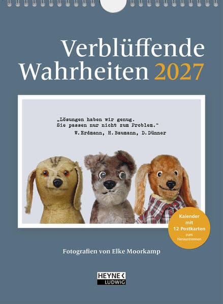Verblüffende Wahrheiten - Postkartenkalender 2027