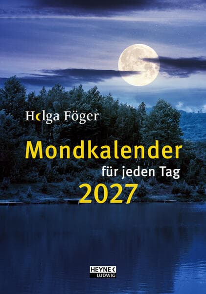 Mondkalender für jeden Tag 2027