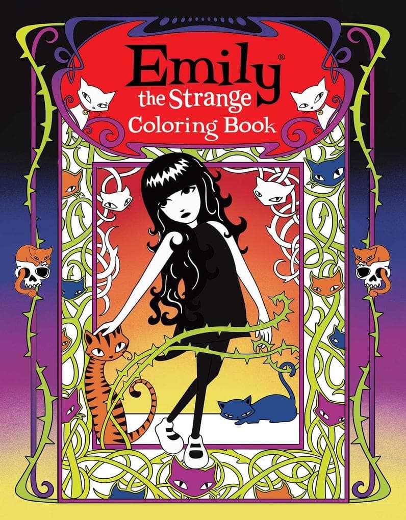 Emily the Strange Coloring Book