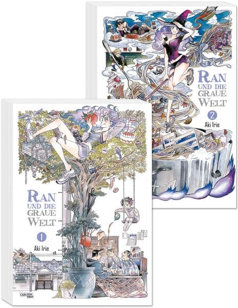 Ran und die graue Welt Doppelpack 1-2: Magischer Abenteuer-Manga um eine junge Hexe