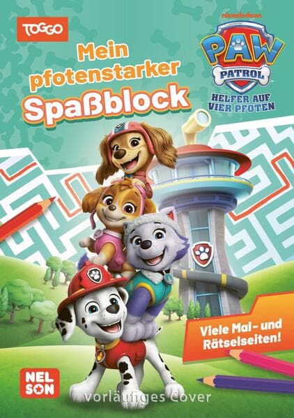PAW Patrol Kindergartenheft: Mein pfotenstarker Spaßblock