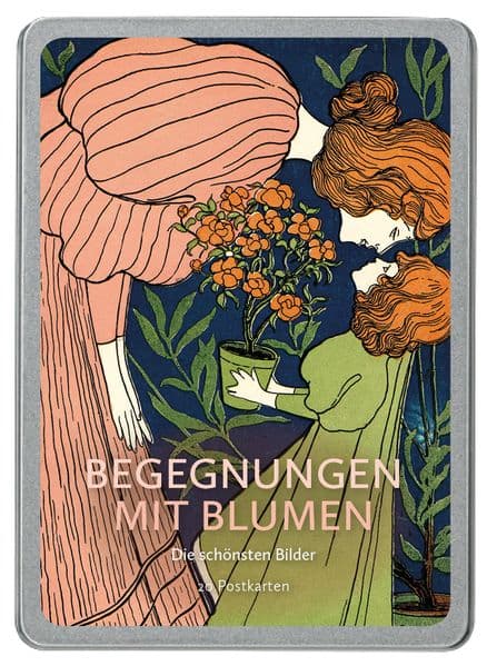Begegnungen mit Blumen Postkarten VE 20
