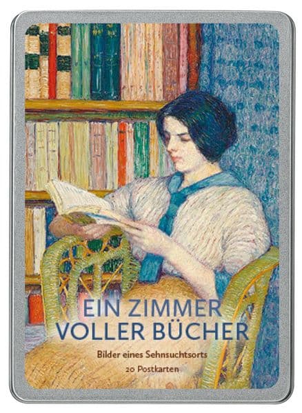 Ein Zimmer voller Bücher Postkarten VE 20