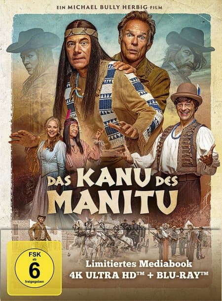 Das Kanu des Manitu. UHD + Blu-ray (Limited Mediabook)