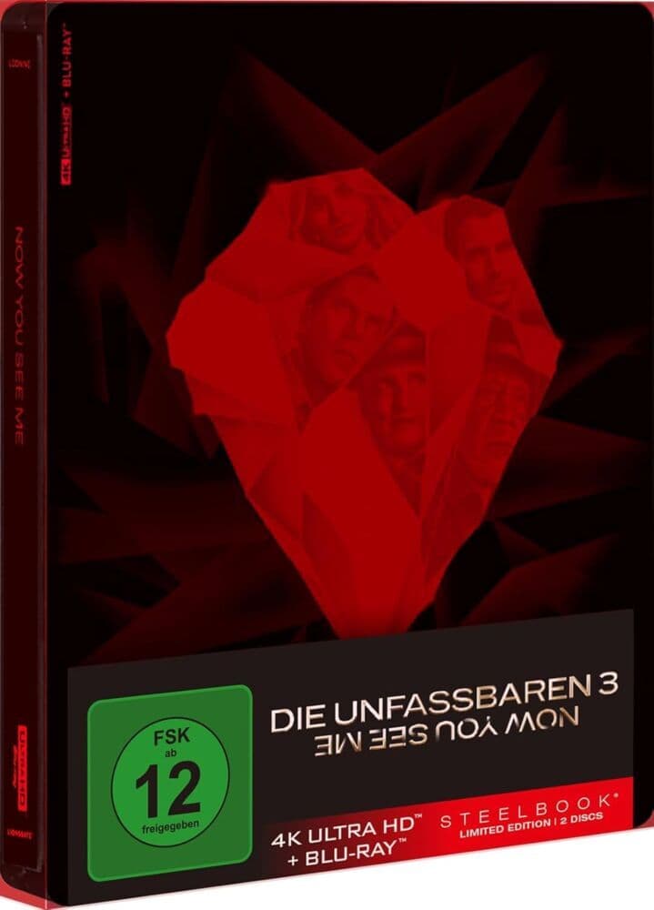 Die Unfassbaren 3 - Now you see me. UHD + Blu-ray (Limited Steelbook)