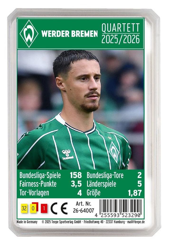 Werder Bremen Quartett 25/26