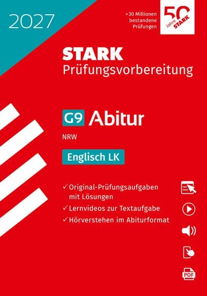 STARK Englisch LK - Abitur 2027 NRW - Prüfungsvorbereitung