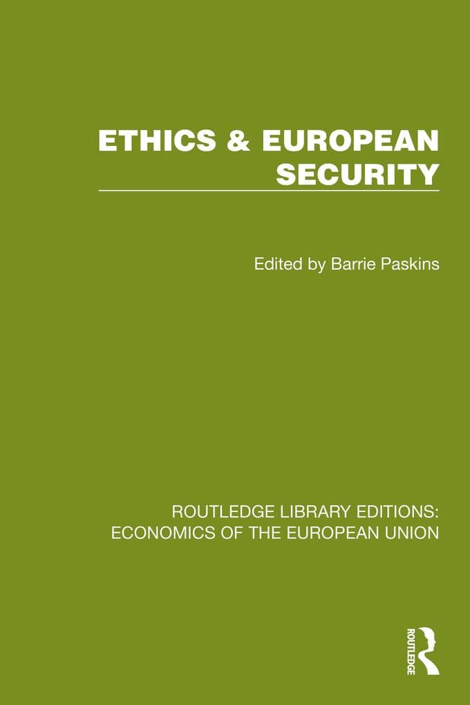 Ethics & European Security